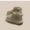 Shoes 2025 Winter New Tires Thick-soled Snow Boots Women's Low-top Short Tube Piled and Thickened To Keep Warm and Increase Height