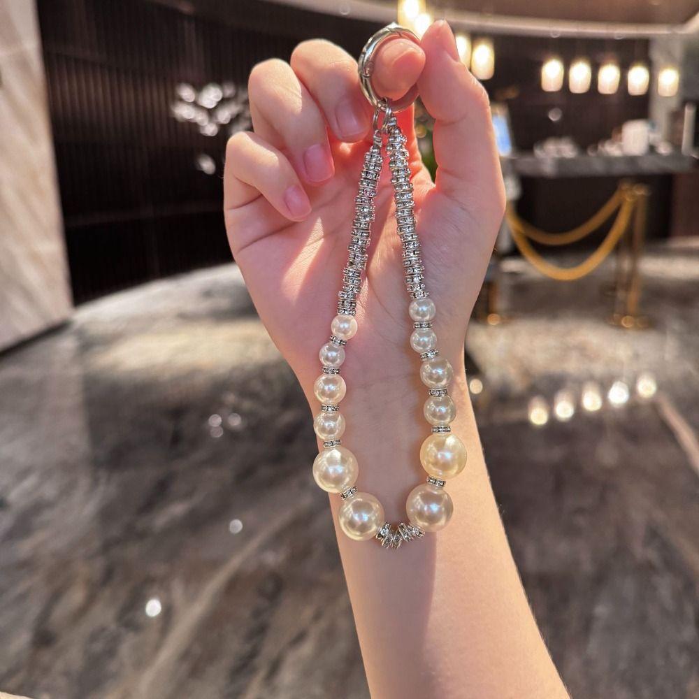 Цепочка для телефона против потери Модный бисерный кулон Шнурок Новый ремешок на запястье для телефона