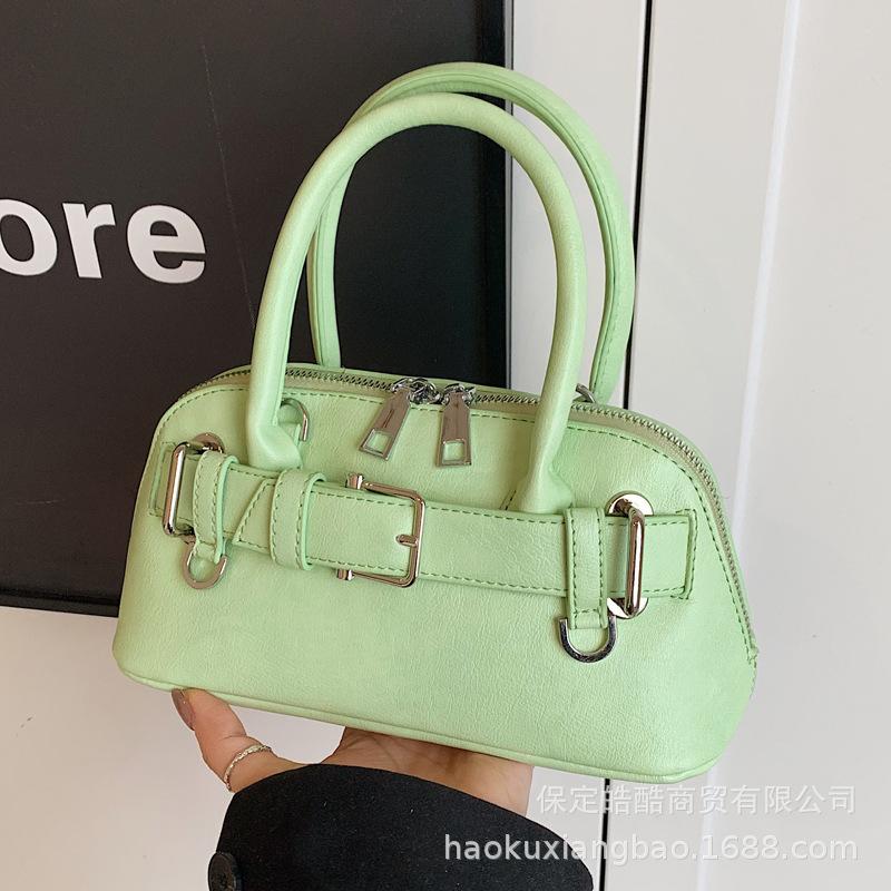 Летняя популярная маленькая сумка женская 2025 новая высококлассная универсальная сумка-мессенджер модная портативная сумка-ракушка