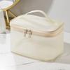 Large Capacity Travel Cosmetic Bag Transparent Mesh Toiletry Bag Portable Makeup Case  Women's