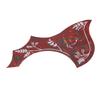 Acoustic Guitar Scratch Plate Decorative Self Adhesive PVC Folk Guitar Pickguard for 40in 41in 42in