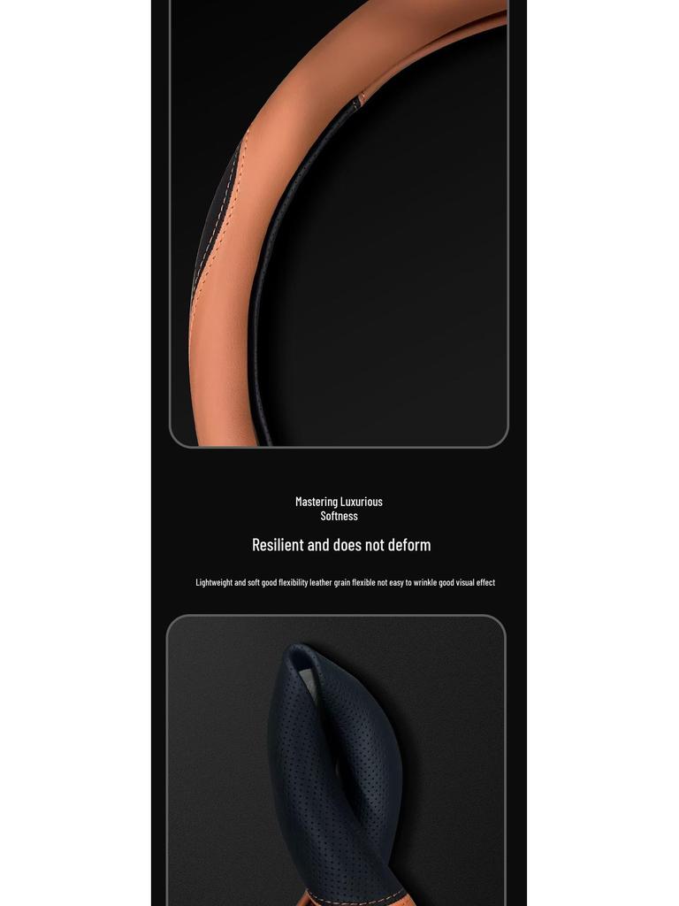 Чехол на руль Chevrolet Equinox: Ультратонкий, Противоскользящий, Влагоотводящий, Всесезонный, Универсальная посадка