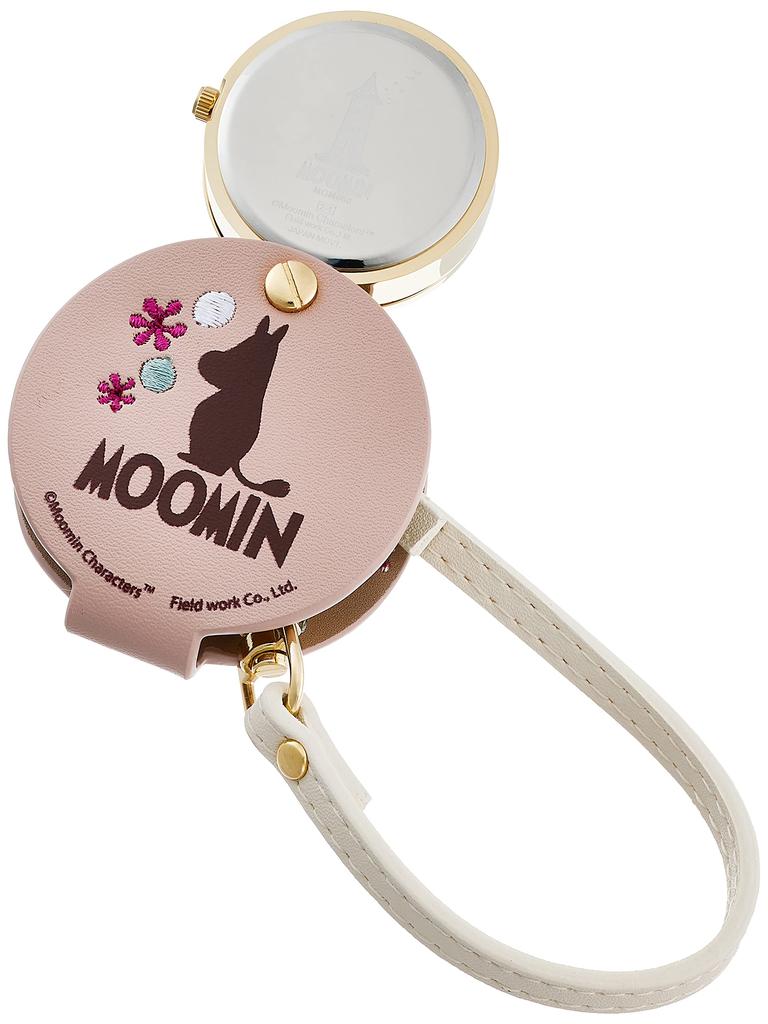 Pocket Watch Moomin Bag Charm Watch Little My with Loupe Ladies [Fieldwork] MOM008-5