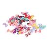 50pcs Dog Hair Bows Dog Grooming Bowknots with Rubber Bands for Wedding Birthday Christmas