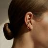 Personality Irregularity Tie A Knot Line Clip Earrings for Women Men Charm Hip Hop Rock Ear Cuff Piercing Earrings Jewelry