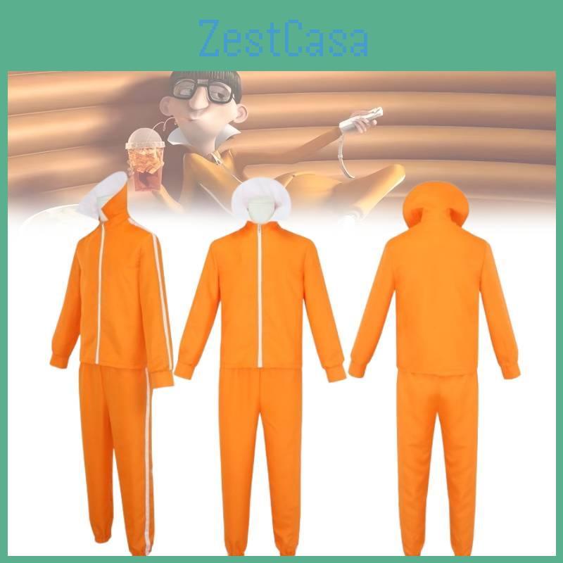 Костюм для косплея Миньонов Гадкий Я Виктора Гру для веселой Хэллоуин-вечеринки