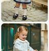 David Bella Girls' Leather Shoes Spring New Baby Single Shoes Sweet Soft Bottom Children's Black Princess Shoes