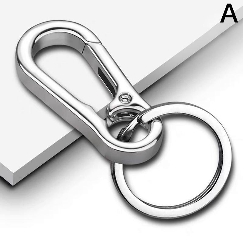 Мужская пряжка из нержавеющей стали в форме тыквы, брелок для ключей, зажим для ремня, антипотеряемая пряжка, подвесное украшение для автомобиля