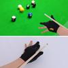 Breathable Snooker Gloves Spandex Three Finger Gloves New Billiard Accessories  Men Women