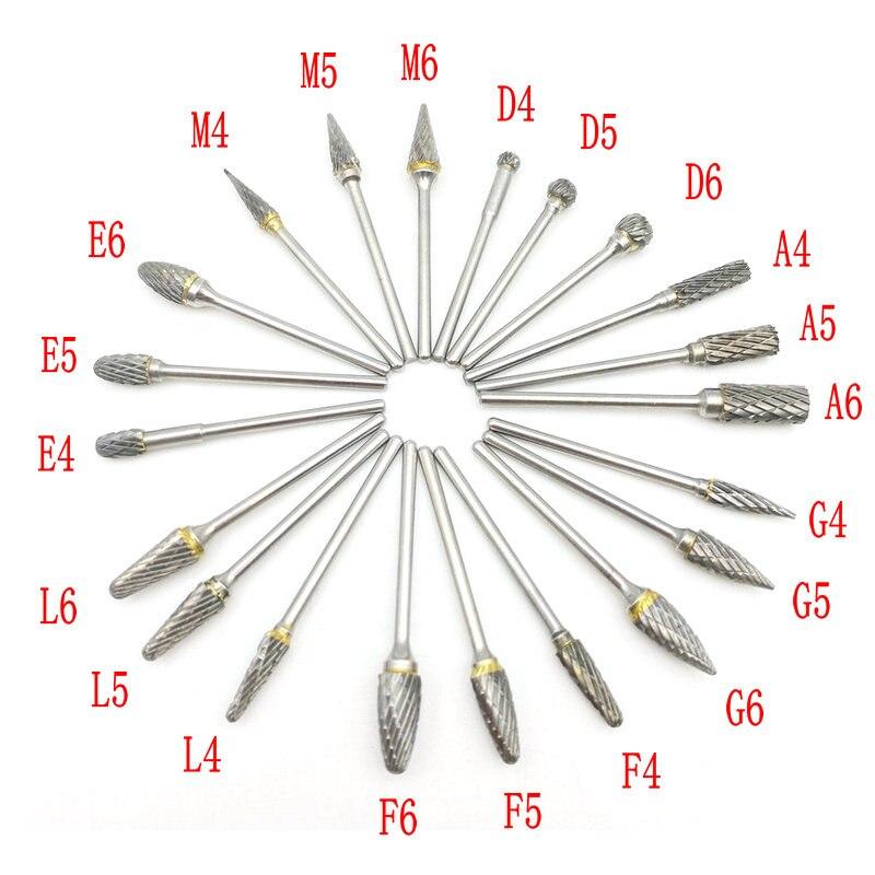 2,35 мм хвостовик из карбида вольфрама, фреза, роторный инструмент, заусенец, двойной алмазной огранки, роторные инструменты для полировки зубов