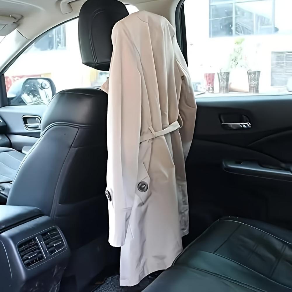 Stainless Steel Car Clothes Rack Universal Back Seat Organizer Jacket Suit Coat Hanger  for Vehicle