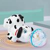 Игрушка-крутилка Top Ball Dalmatian, робот, электронная собака, детский рождественский подарок