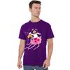 Spongebob Sandy Rides The Jellyfish T-Shirt S-2XL Purple