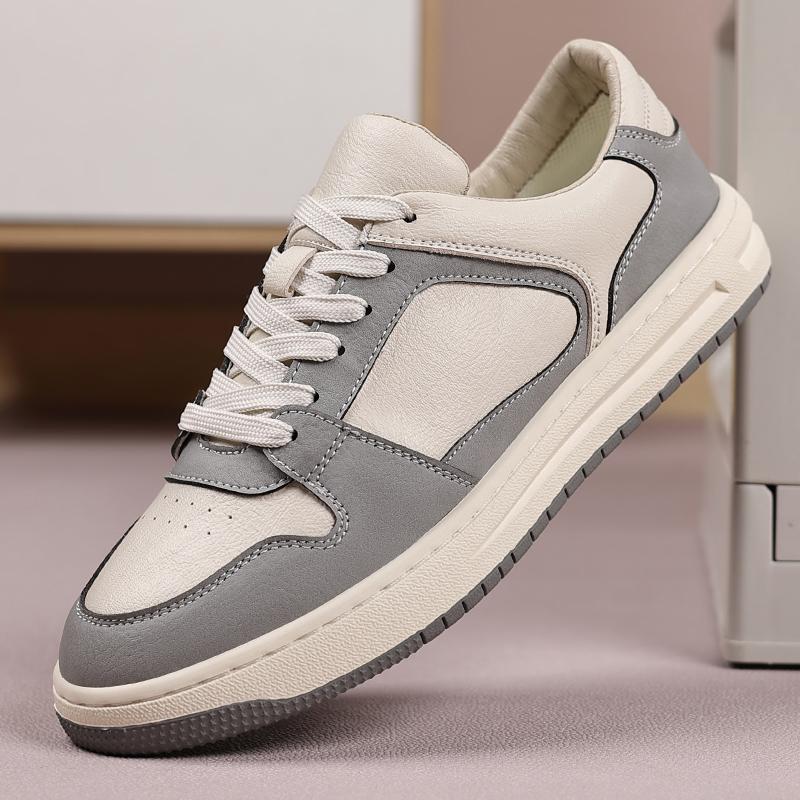 Мода Классическая Мужская Удобная Повседневная Обувь Горячая Распродажа Мужские Кожаные Кроссовки На Все Случаи Жизни Балетки Мужская Обувь Дышащие Мужские Кеды для Скейтборда