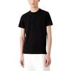 EMPORIO ARMANI T Shirts Men's Black Crew Neck Moderate 8N1TD21-JGYZ1-0021