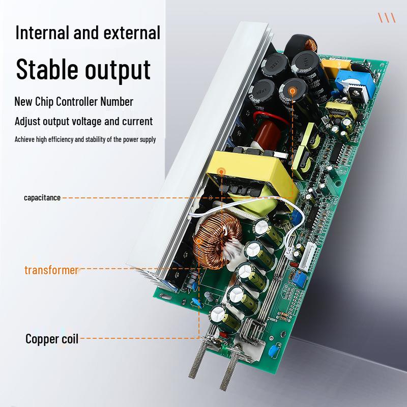 Регулируемый высокомощный импульсный блок питания AC 220V на DC 24V, 1000W/1200W