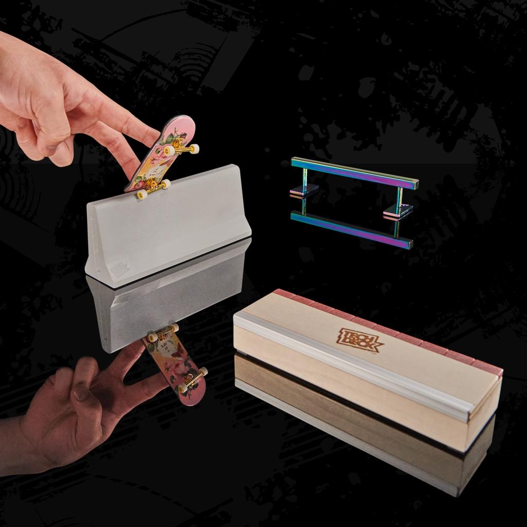 Tech Deck TECH DECK PRO SERIES DAILY GRIND PACK Фингерборд Скелет Пальца Секция