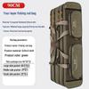 Waterproof Lightweight Canvas Fishing Rod Bag - Large Capacity, Portable, Multifunctional, Stylish Design