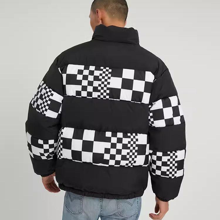 Vans Пуховики Унисекс Черный Стойка Умеренный Другое VN0A7YIVBLK
