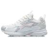 Li Ning Амортизирующие Нескользящие Прочные Кроссовки с Низким Верхом для Бега Женские кроссовки Облачно-Белые ARLR018-5