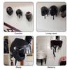 Helmet Claw Hook Motorcycle Helmet Hook Easy Install Wall Mounted Moto Accessories Multi Unctional Helmet Mount