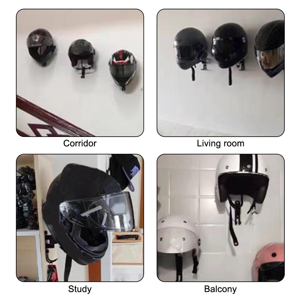 Helmet Claw Hook Motorcycle Helmet Hook Easy Install Wall Mounted Moto Accessories Multi Unctional Helmet Mount