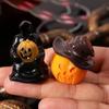 3Pcs Halloween Witch Pumpkin House Tree Desktop Decoration Halloween Party Supplies Haunted House Horror Props Kids Gifts
