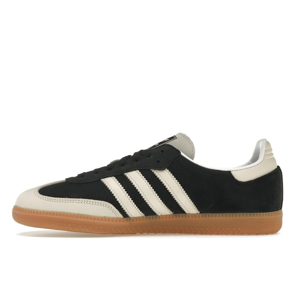 Adidas Samba OG Black Wonder White Women Sneakers Core-Black Silver-Metallic IE5836