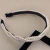 French Style Knitted Hairband Simple Headband Face Washing Hairhoop for Women