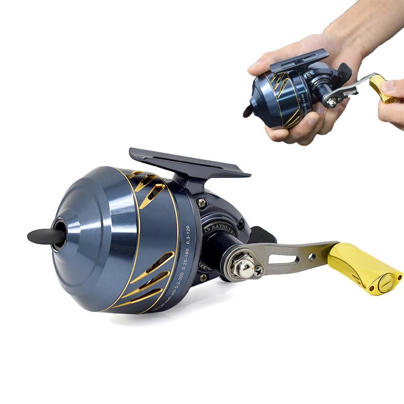 High-quality Spinning Fishing Reel 3.9:1 Gear Ratio River Use Left Hand Stainless Steel Coil Wheel