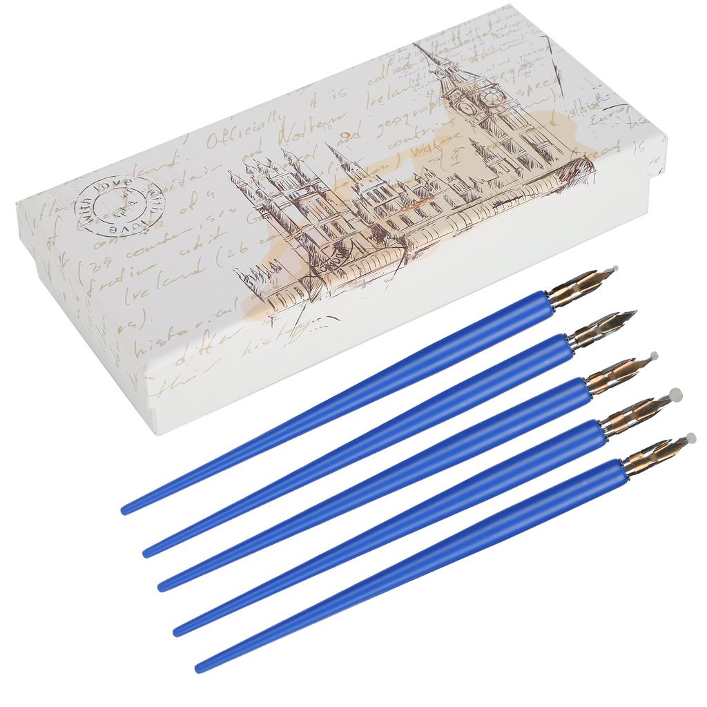 Деревянная ручка перьевая ручка для домашнего офиса искусство живопись каллиграфия перьевая ручка набор подарочный