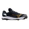 [Mizuno] Mizuno Direct Store Limited Baseball Shoes Cushion Revo Elite Wide Unisex 11GM2541 26.0 Black/Gold/White 26.0 cm