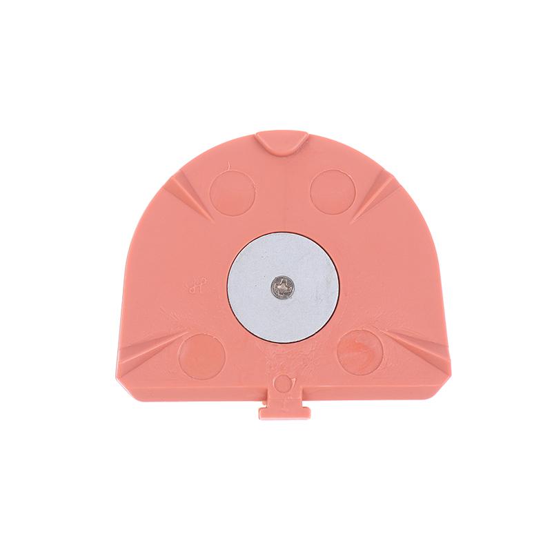 1 шт. Стоматологическое круглое пластиковое основание с железным листом, пластиковая пластина для стоматологической машины для посадки штифтов, детали, материалы для стоматологической лаборатории