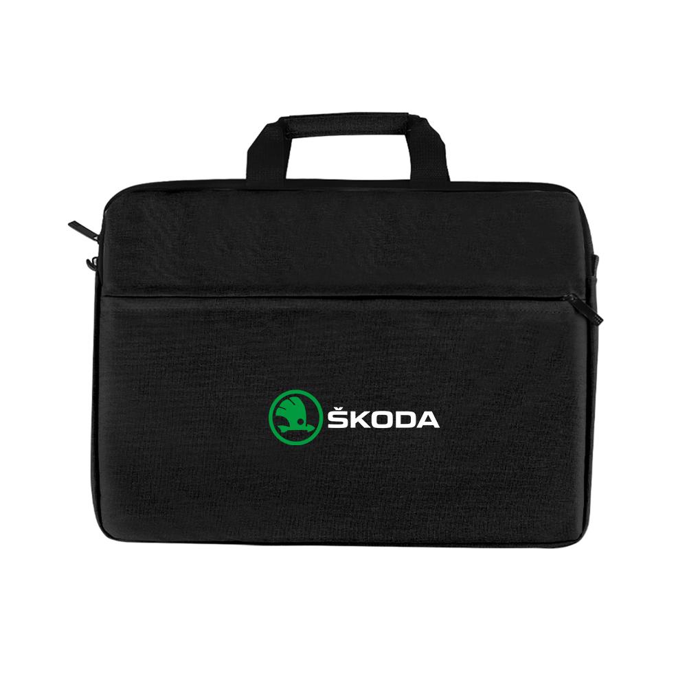 ZUKJ6 Large Capacity Computer Bag Travel Briefcase Handbag Logos For Skoda Rapid Scala Kodiaq Fabia Kamiq Karoq Octavia A5 A7 S VII