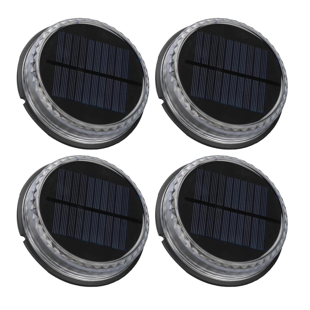 Solar Lawn Light IP65 Waterproof Solar Ground Light for Yard Deck Patio Pathway Walkway Warm Light