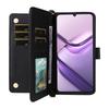 For Doogee Note 58 Pro/Note 58 Wallet Case with Shoulder/Wrist Strap Leather Phone Cover Stand