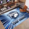 Custom Rug Leeds Rhinos Pattern Print Name Text Soft Non‑Slip Floor Carpet for Home Indoor Decoration