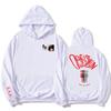 Obsession Makes Me Nervous Hoodie Long Sleeve Casual Unisex Streetwear Pocket Hooded Sweatshirt Graphic Print Tops