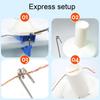 Yarn Ball Winder for Crocheting Wool Winder with Adjustable Table Clamp Hand Operated Yarn Cake Maker Gift for DIY Enthusiasts