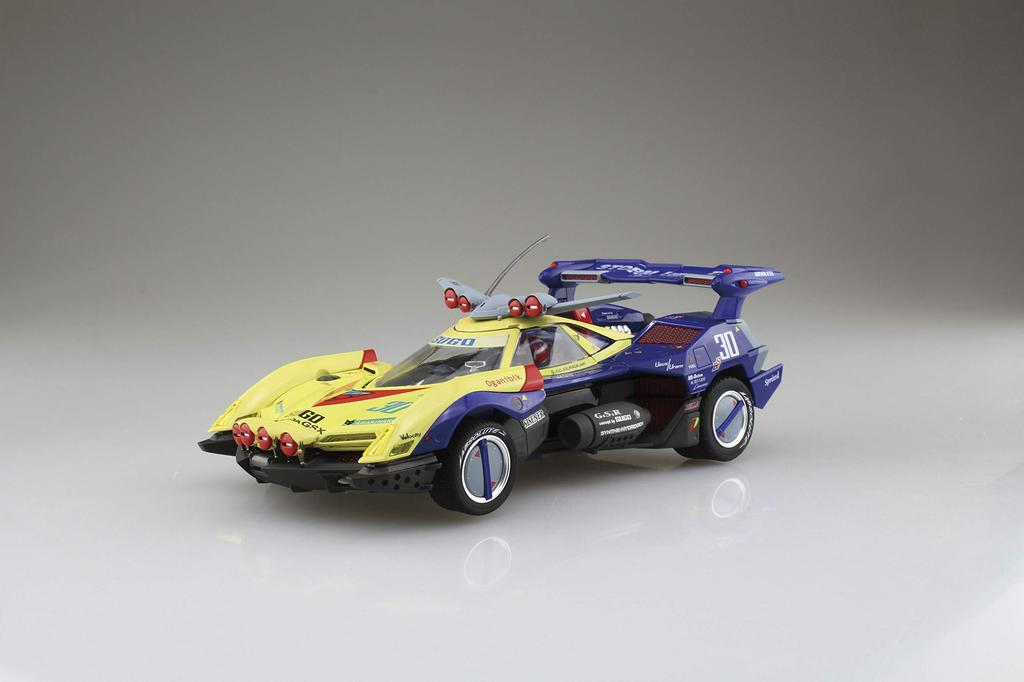 Aoshima Bunka Kyozai Cyber Formula 21 Суго Асурада Режим Ралли Масштабная Пластиковая Модель Нет. G.S.X 1/24
