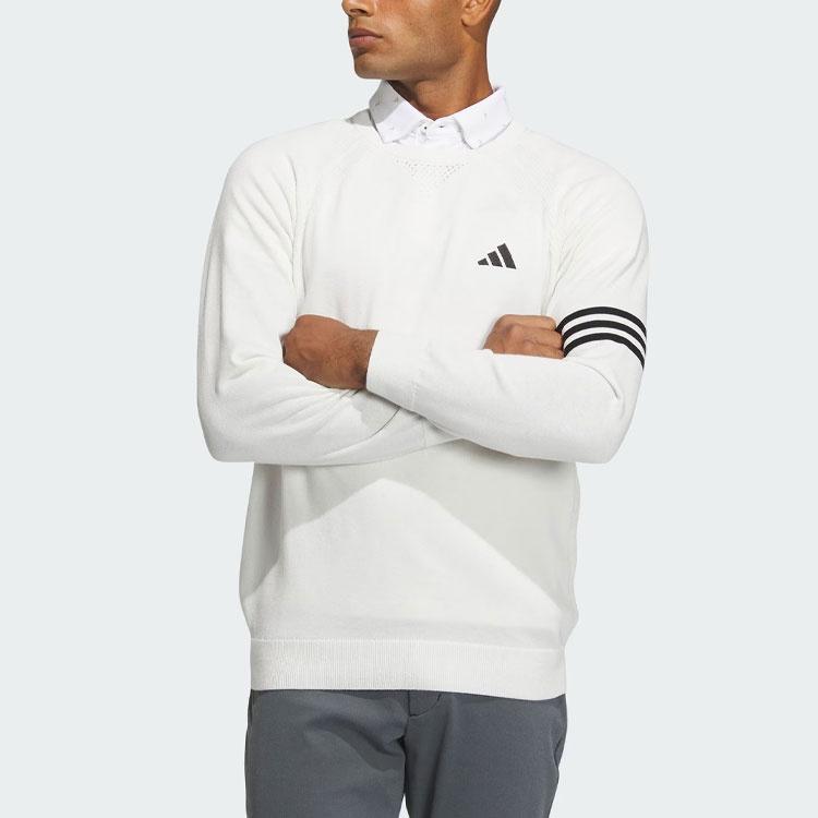 Adidas Long Sleeve Pullover Sweater Men's White IN9049