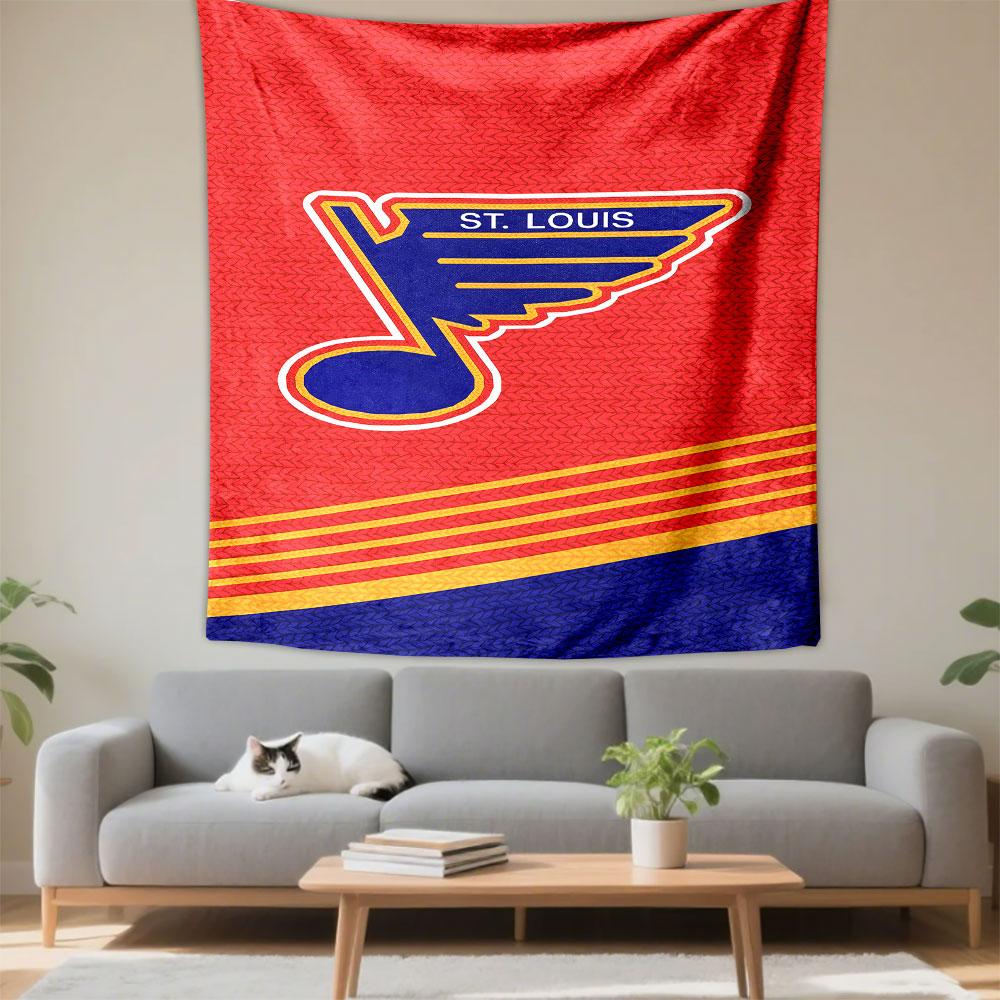 "Amsterdam Football Club Logo Design" Patterned Tapestry Decorative Wall Hanging, Home Bedroom Living Room Decor