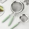 304 Stainless Strainer Steel Mesh Ergonomic Handle Fine Mesh Filter Spoon Wire Flour