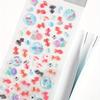 1 Sheet Goldfish Epoxy Crystal Glue Sticker Phone Case Sticker Diary Notebook Decoration Creative Gifts