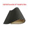 100/50cm Noise Heat Insulation Cotton Auto Sound Deadening Mat Car Soundproof Cotton Acoustic Heat Foam For Car Hood Engine Door