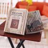1/6 1/12 Dollhouse Book Can Be Opened Mini Books Gifts Miniature Book Model
