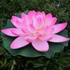 Decoration Floating Plants Floral Foam Artificial Lotus Flower Water Lily Simulation Fake Plants