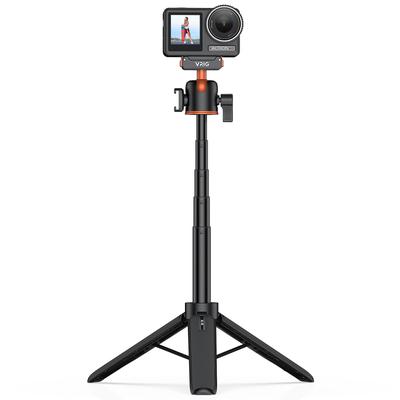 VRIG DJI Osmo Action 5 и 360 Штатив с Мини-удлинителем Магнитное Быстросъемное Телескопическое 54см Гибкое и Совместимое с и Селфи Pro, 4, 3,