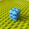 Большой Кирпич 4+4 5 шт./лот DIY Классическое Образование Строительные Блоки Совместимые с Кирпичиками DUPLO Пластиковые Игрушки для Детей