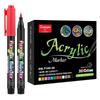 Acrylic Water-Based Paint Marker Pen for DIY, Graffiti, Body Painting - Soft Head Hand Account Painting Pen